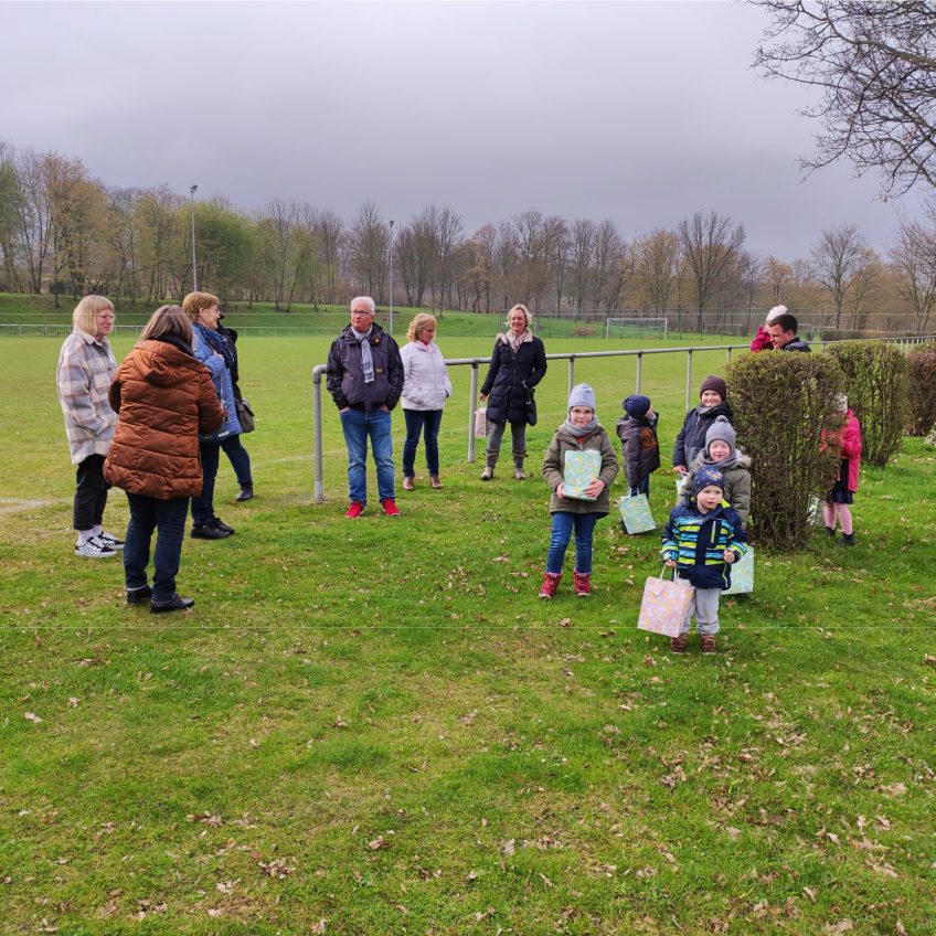 Ostereiersuchen für unsere Kleinsten im TVB