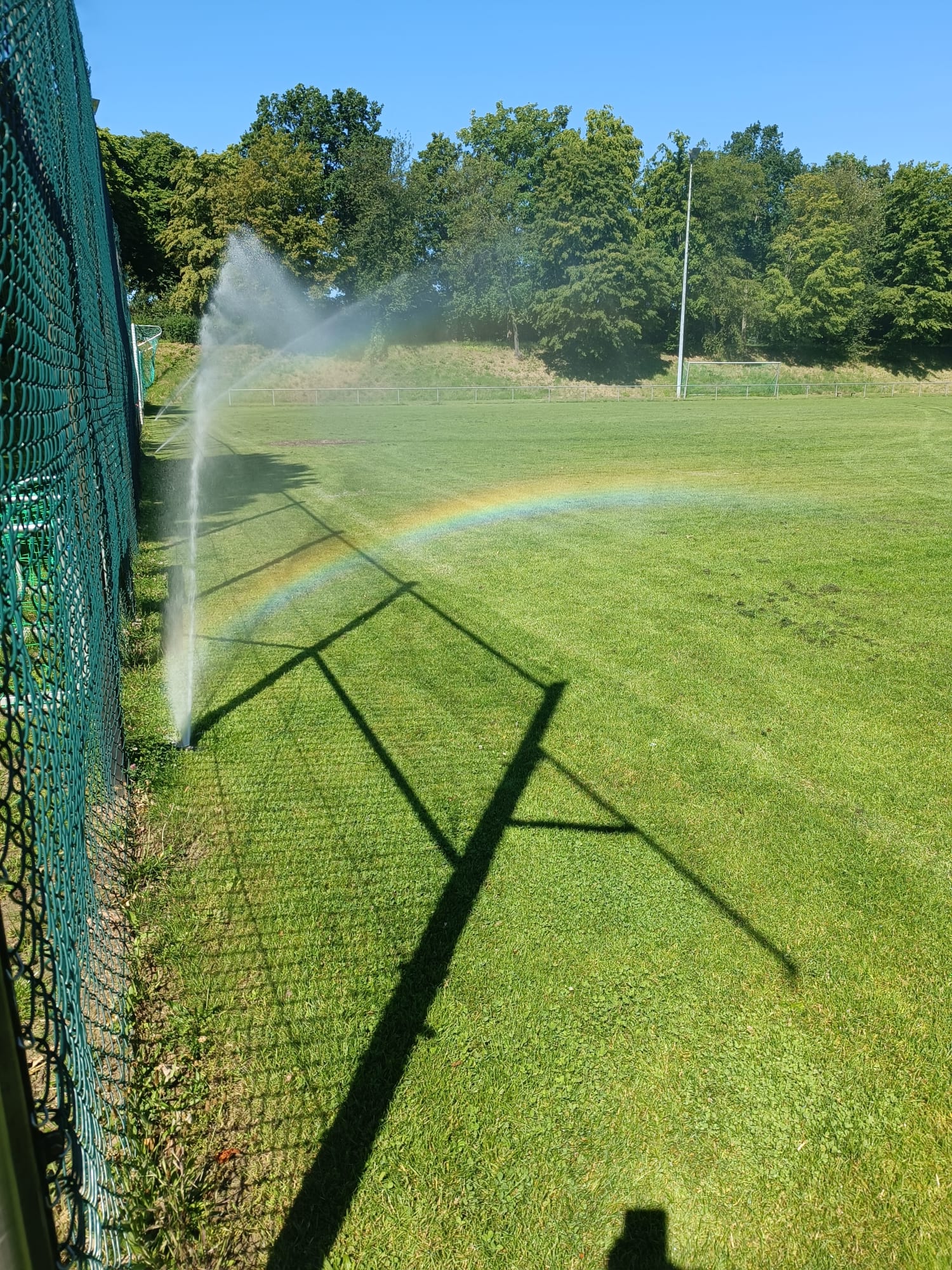  Regeneration unseres Fußballplatzes im Elmstadion zur Sommerpause!