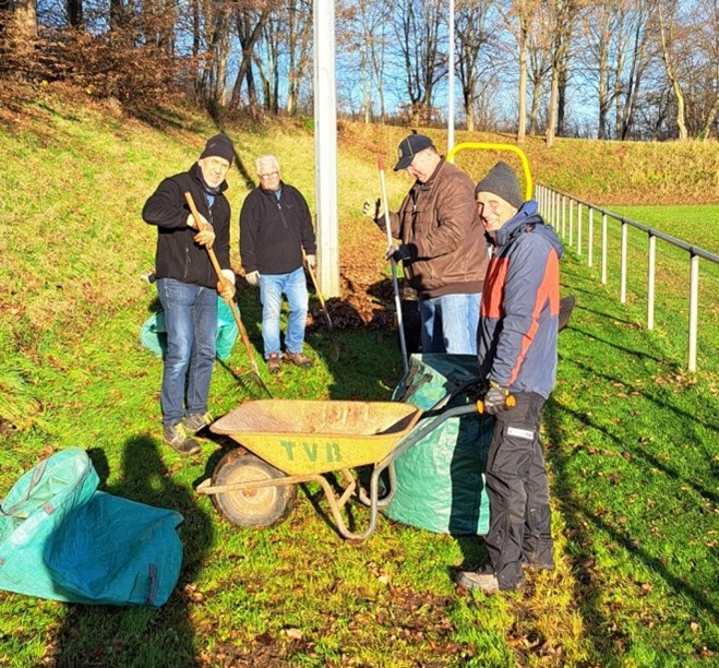 Platzarbeiten rund um den TVB Platz